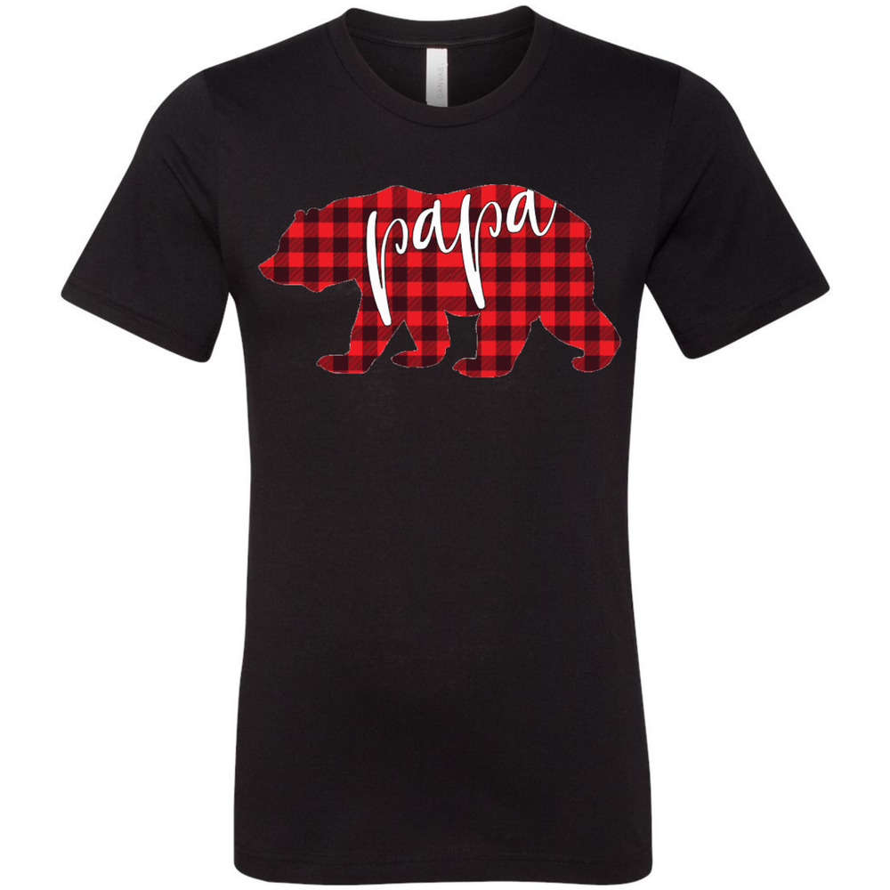 Men Buffalo Plaid Christmas Shirt Large
